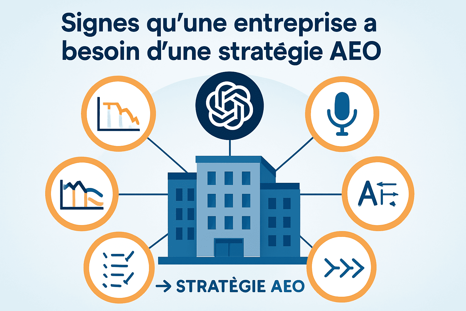 7 signes qu'une entreprise a besoin d'une stratégie AEO - Infographie